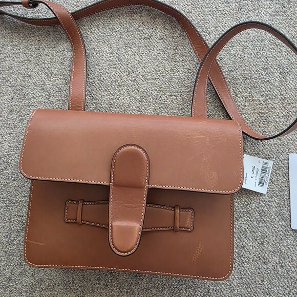 Authentic Céline by Phoebe PhiloNatural Calfskin Medium Symmetrical Bag Tan - Picture 13 of 16